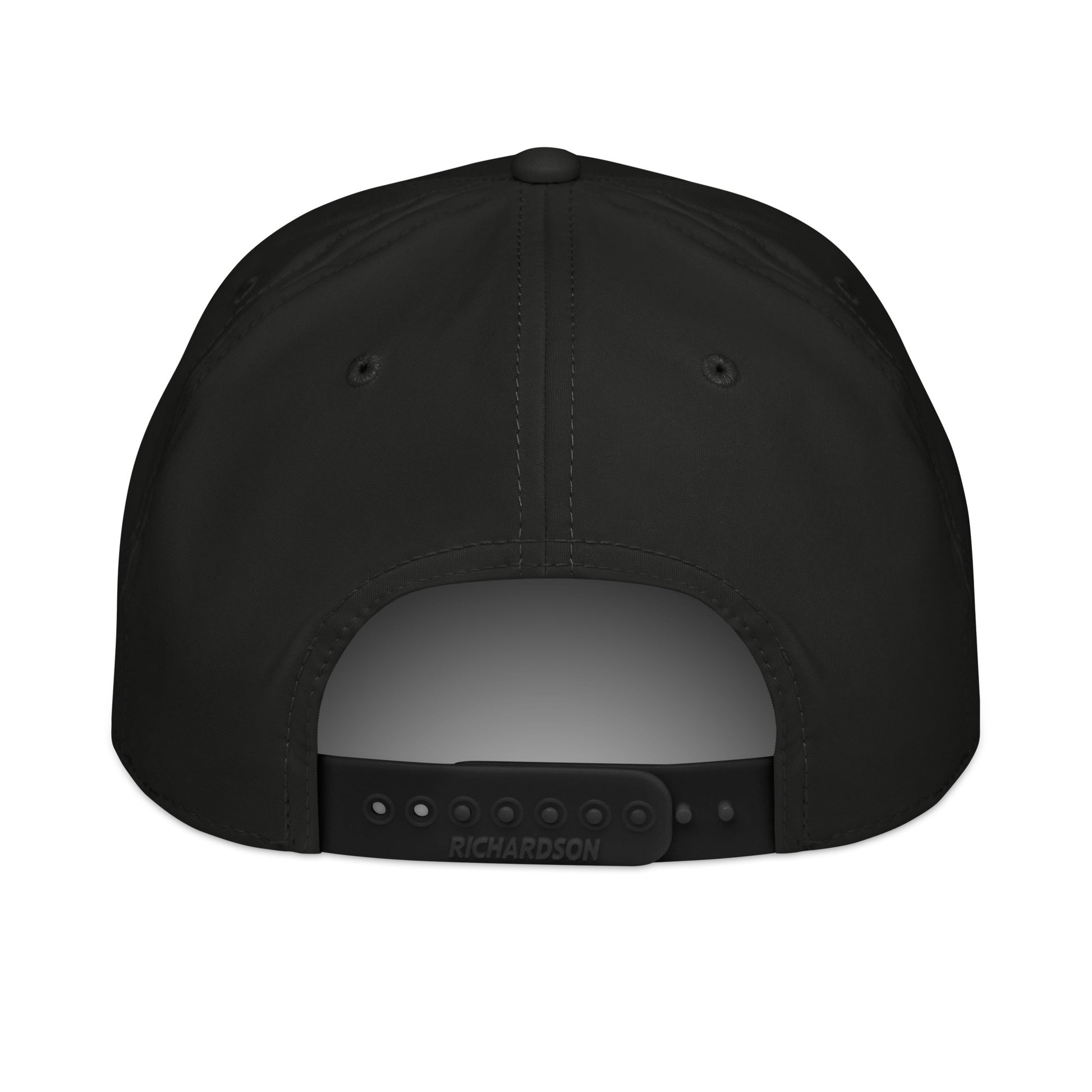 Black and white Birdie Golf Rope Hat by Not Bad Pretty Good featuring a classic rope design and adjustable back.