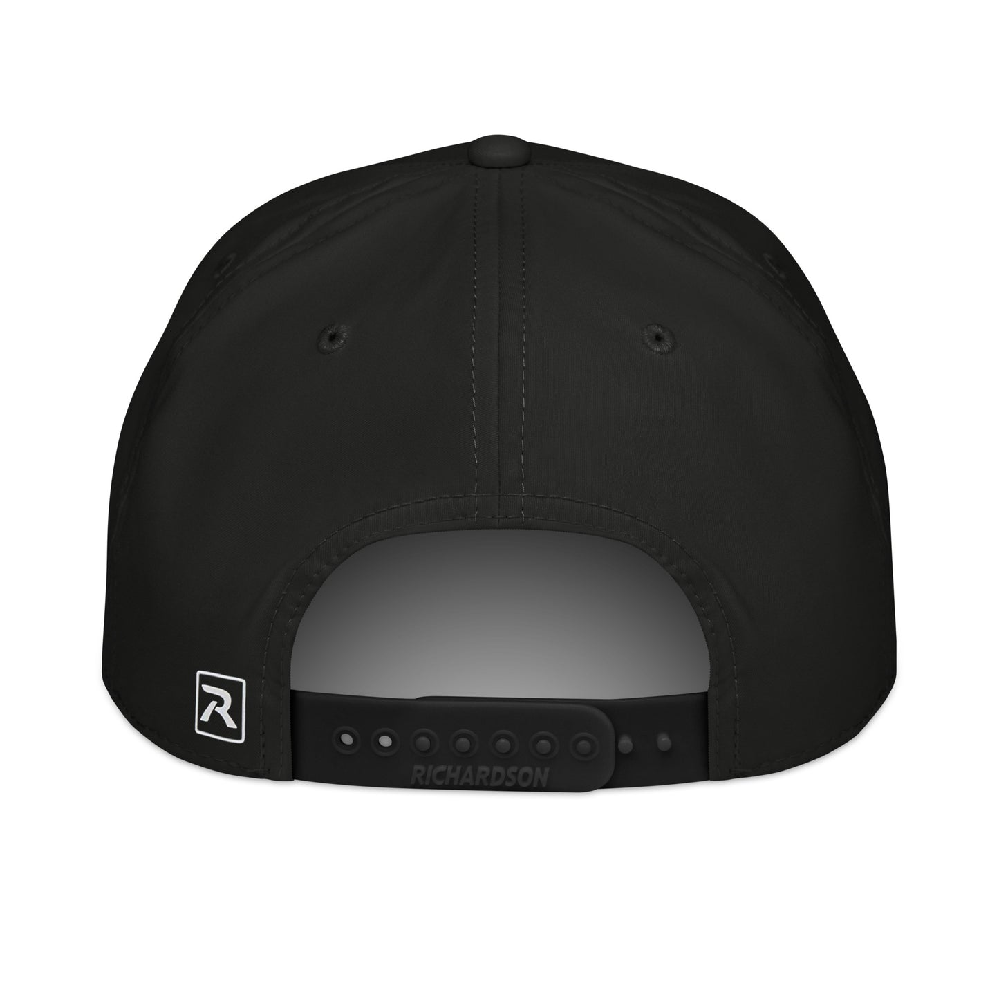 Black and white PINT Golf Rope Hat by Not Bad Pretty Good with classic rope design, adjustable strap, and casual sporty style.